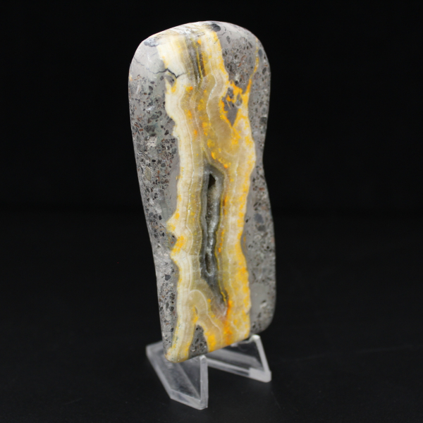 Lisse Jaspe Bumblebee Pierre Volcanique