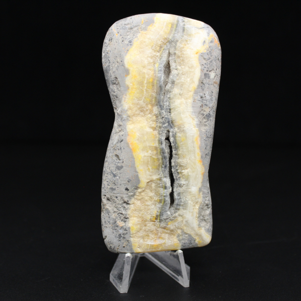 Lisse Jaspe Bumblebee Pierre Volcanique