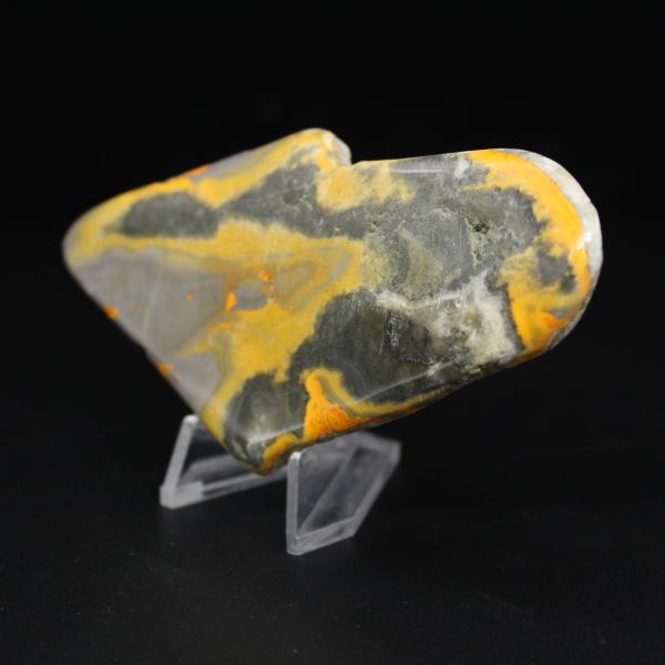 Micro Pièce Jaspe Bumblebee Poli