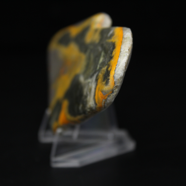 Micro Pièce Jaspe Bumblebee Poli
