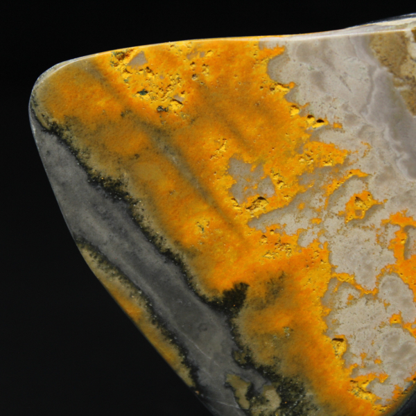 Jaspe Bumblebee Pierre Naturelle d'Authenticité