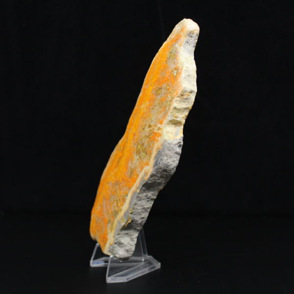 Tranche polie de Jaspe Bumblebee indonésien