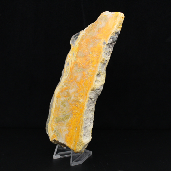 Jaspe Bumblebee d'Indonésie en tranche épaisse