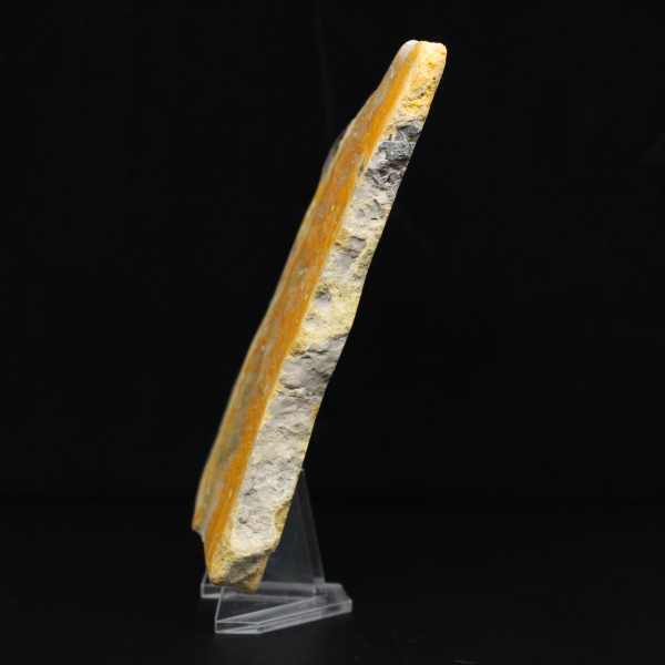 Jaspe Bumblebee d'Indonésie en tranche épaisse