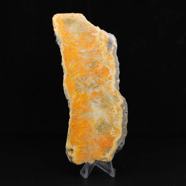 Jaspe Bumblebee d'Indonésie en tranche épaisse