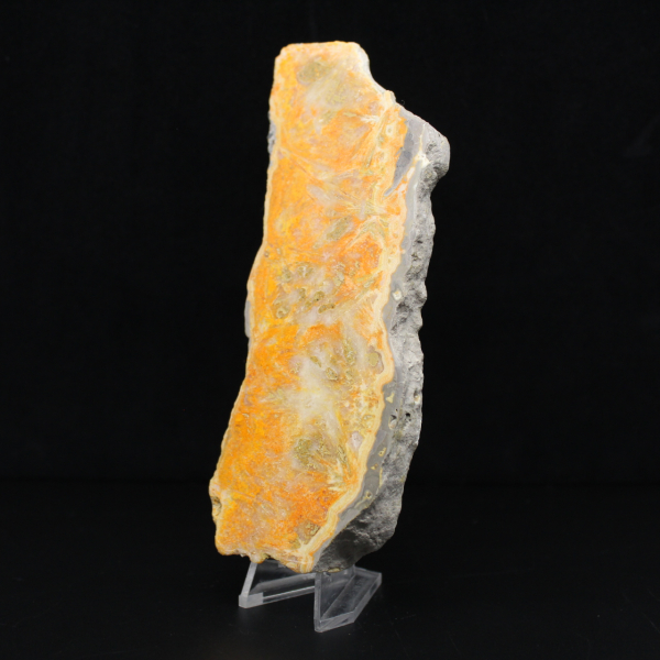 Jaspe Bumblebee d'Indonésie en tranche épaisse