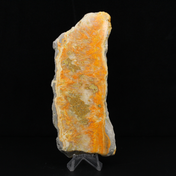 Jaspe Bumblebee : plaque minérale d'Indonésie