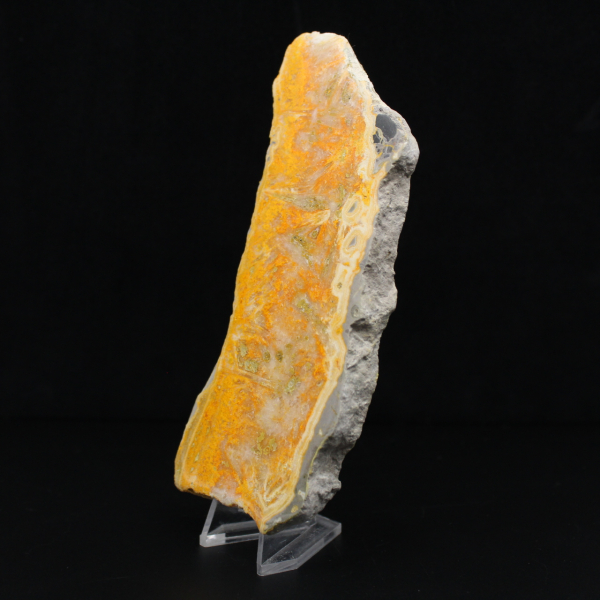 Jaspe Bumblebee : plaque minérale d'Indonésie