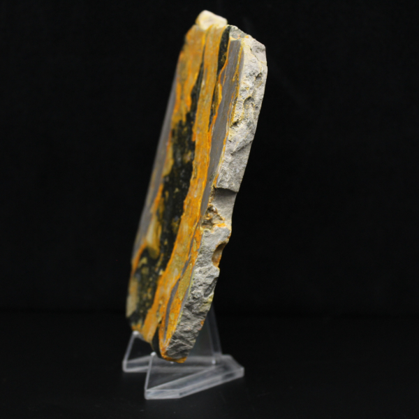 Plaque de Jaspe Bumblebee - Contraste volcanique