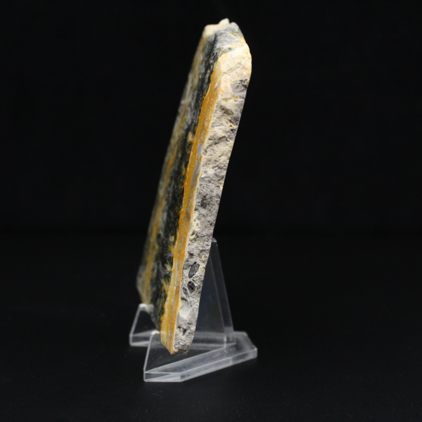 Spécimen compact de Jaspe Bumblebee poli