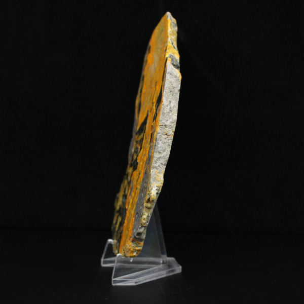 Tranche de Jaspe Bumblebee : esthétisme volcanique