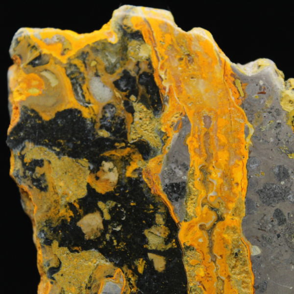 Plaque de Jaspe Bumblebee - Énergie Volcanique