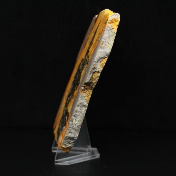 Jaspe Bumblebee : plaque polie haute qualité