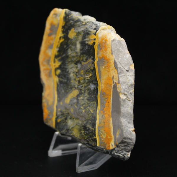 Plaque de Jaspe Bumblebee - Équilibre Minéral