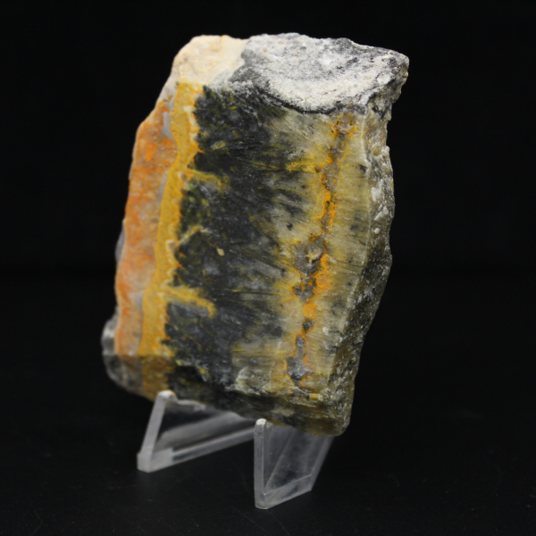 Petite plaque polie de Jaspe Bumblebee