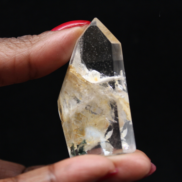 Prisme quartz à inclusion