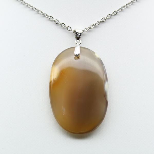 Pendentif en cornaline naturelle