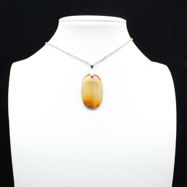 Pendentif en cornaline