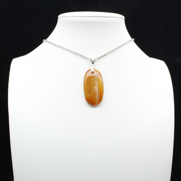 Pendentif en cornaline