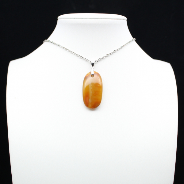 Pendentif en cornaline