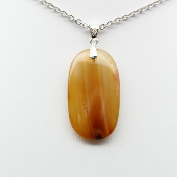 Pendentif en cornaline