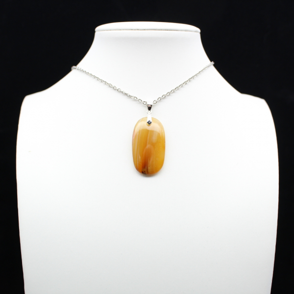 Pendentif en cornaline
