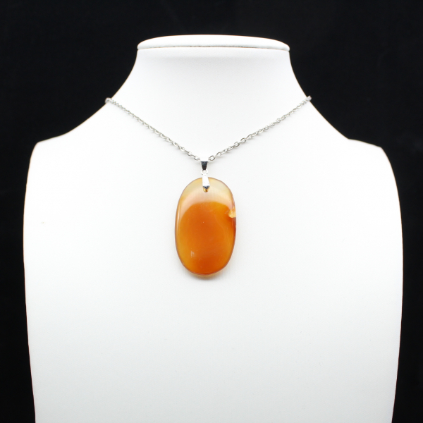 Pendentif en cornaline