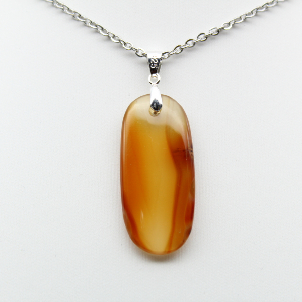 Pendentif en cornaline