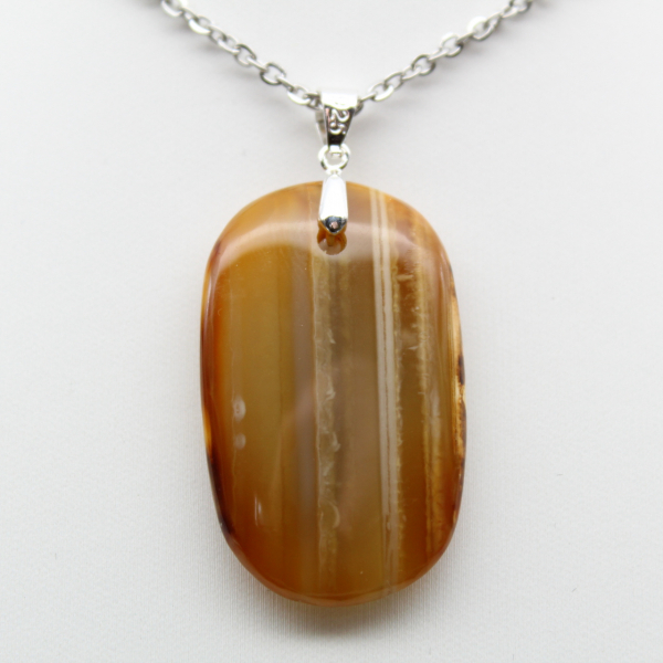 Pendentif en cornaline