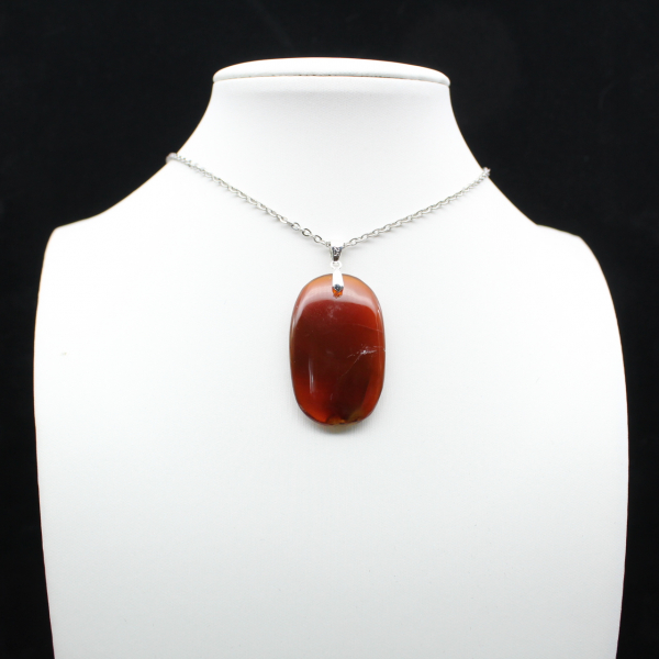 Pendentif en cornaline