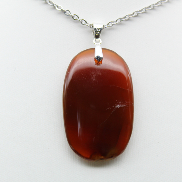 Pendentif en cornaline