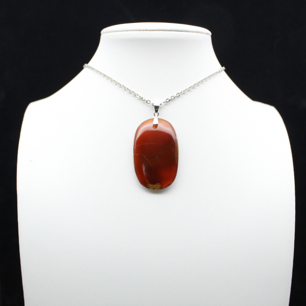 Pendentif en cornaline