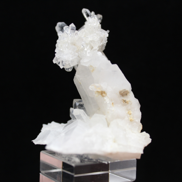 Cristal de quartz faden sur socle