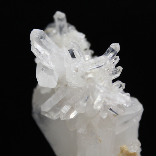 Cristal de quartz faden sur socle