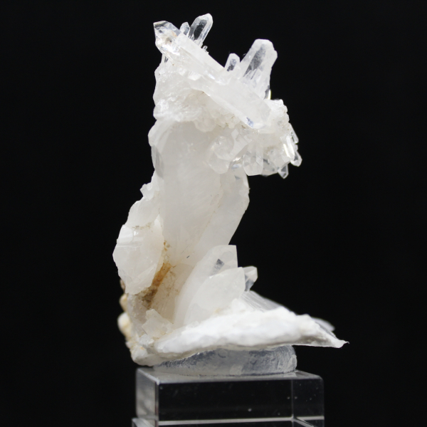 Cristal de quartz faden sur socle