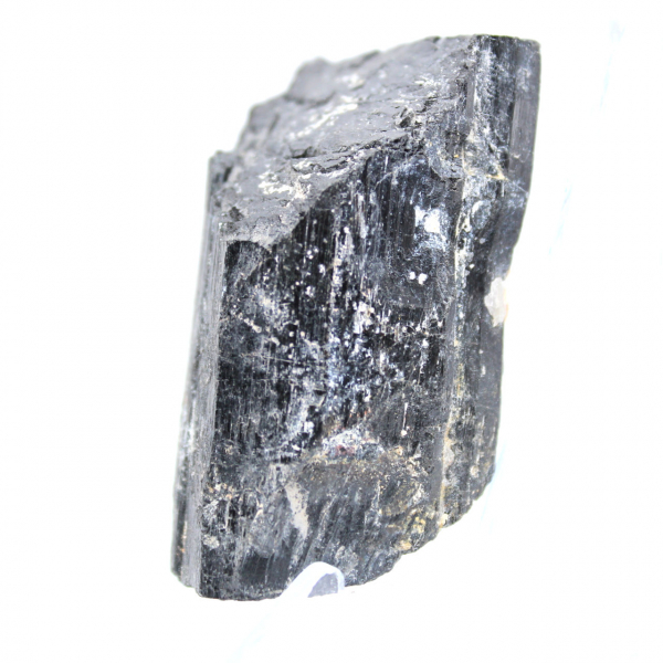 Cristal de tourmaline noire brut