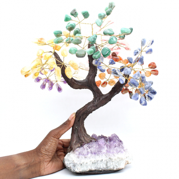 Arbre en Améthyste Brésilienne pour Décoration Intérieure