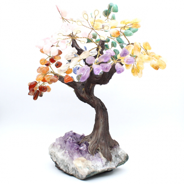 Arbre en Améthyste Brésilienne pour Décoration Intérieure
