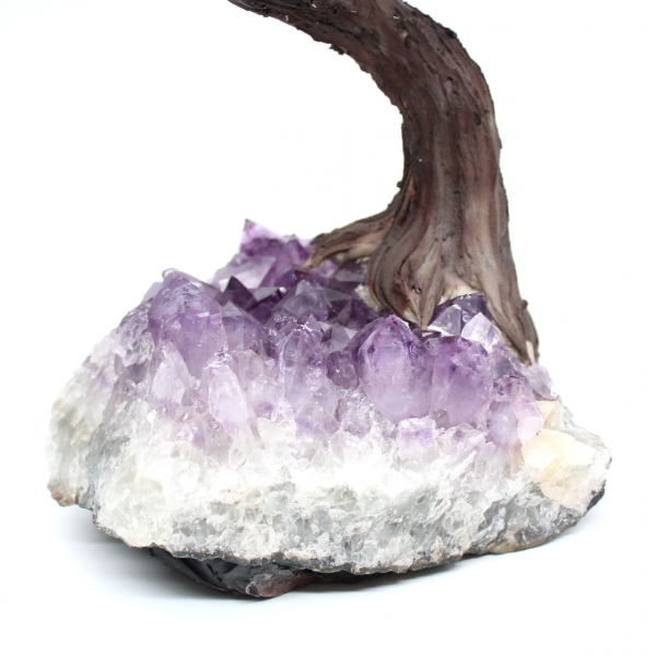 Arbre en Améthyste Brésilienne pour Décoration Intérieure