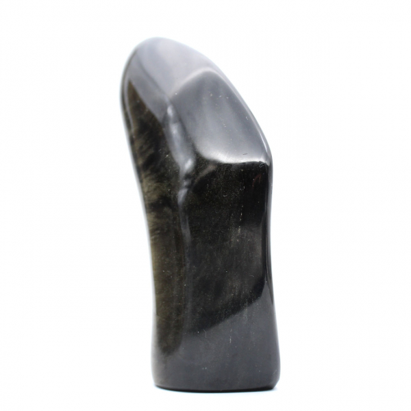 Obsidienne dorée polie du Mexique