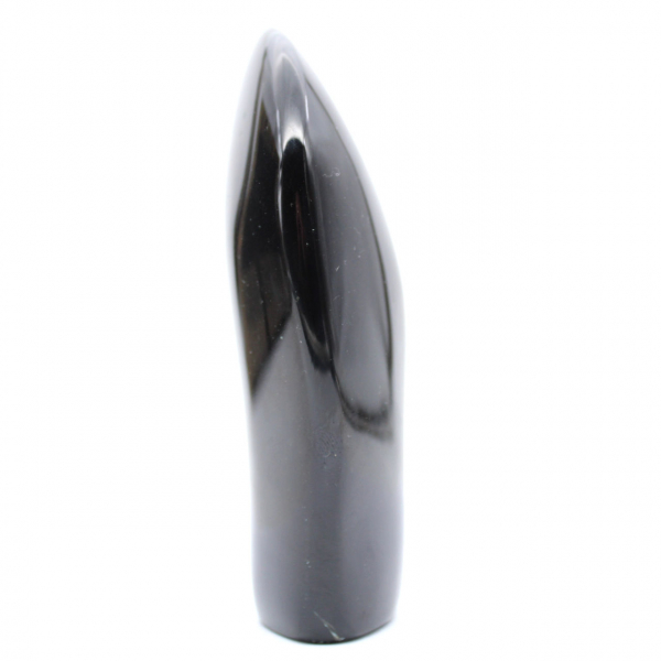 Forme libre obsidienne dorée