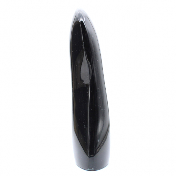 Pierre obsidienne dorée polie