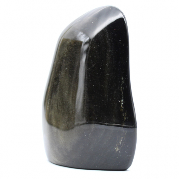 Bloc obsidienne dorée