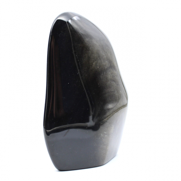 Bloc obsidienne dorée