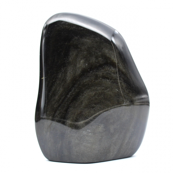 Bloc obsidienne dorée