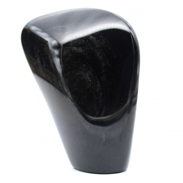 Obsidienne dorée mexicaine polie