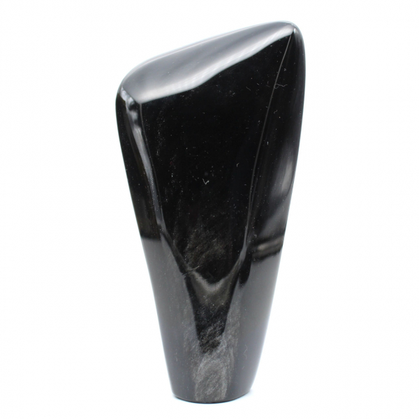 Obsidienne dorée brute polie