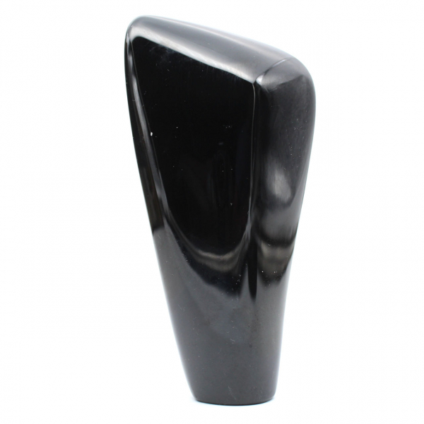 Obsidienne dorée brute polie