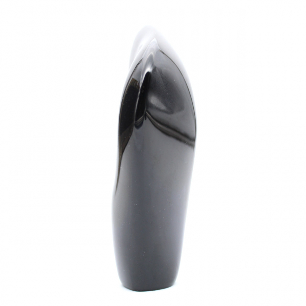 Obsidienne dorée polie décorative