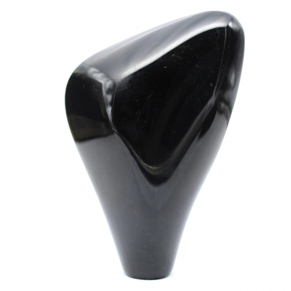 Obsidienne dorée polie décorative